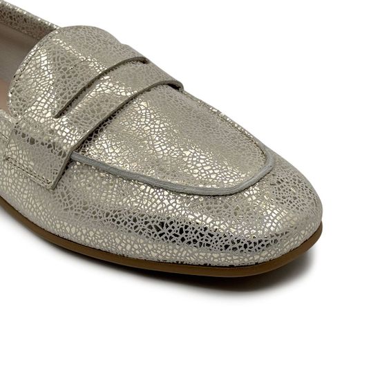 Лоферы CV COVER золотистые кожаные - фото 6, 9811-03 COV ORO