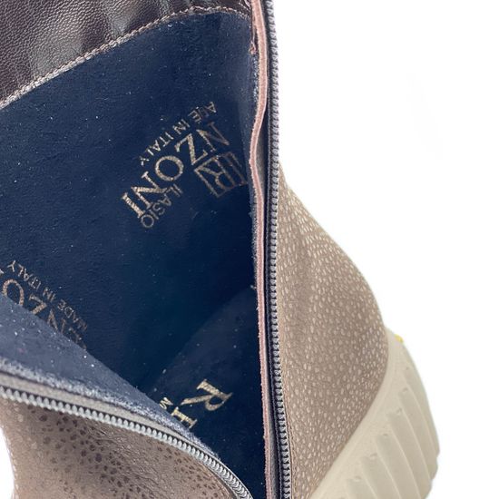 Ботинки Ilasio Renzoni коричневые кожаные Байка - фото 6, 