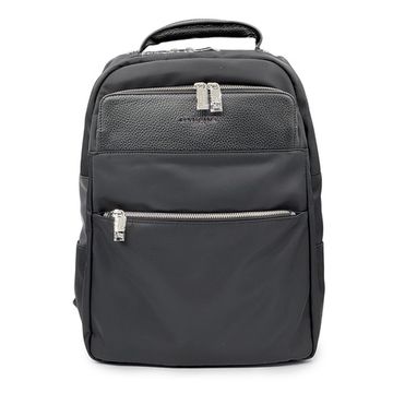 Рюкзак Renato Angi черный кожа/текстиль - фото 1, 3358610 RA NERO