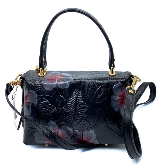 Сумка Marino Orlandi черная кожаная - фото 3, 