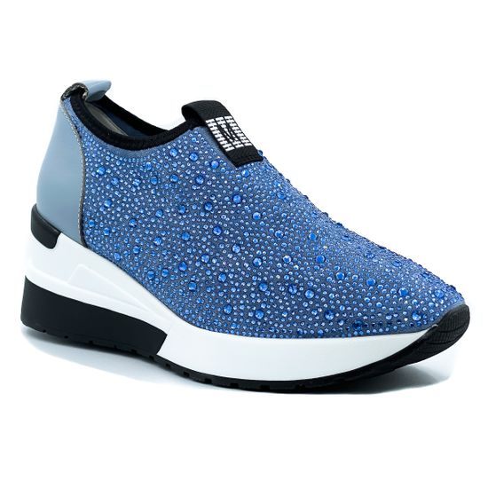 Кроссовки-носки женские Rosso Nero Trend - фото 2, 1806-86A RNT BLU