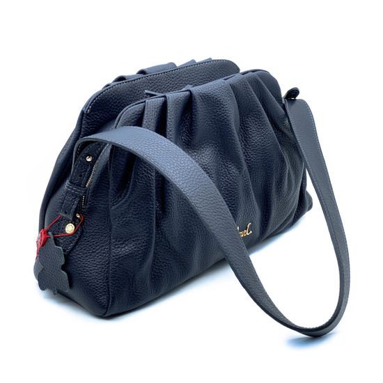 Сумка Marina Creazioni синяя кожаная - фото 2, 