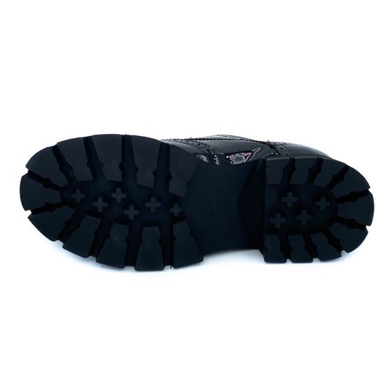 Полуботинки Tuffoni черные из лакированной кожи демисезонные - фото 4, 3522039PL TUF