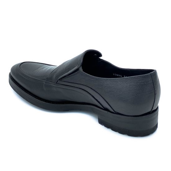 Туфли Mario Bruni черные кожаные демисезонные - фото 3, 