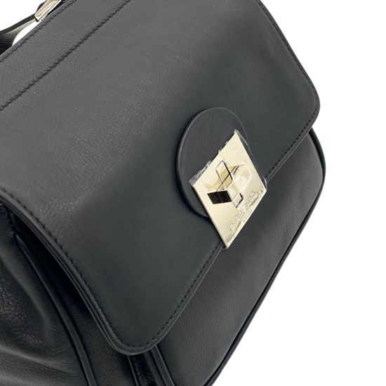 Сумка Renato Angi черная кожаная - фото 4, 