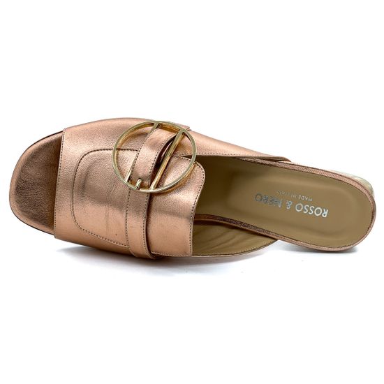 Сабо Rosso Nero бронзовые - фото 4, 4321 RN