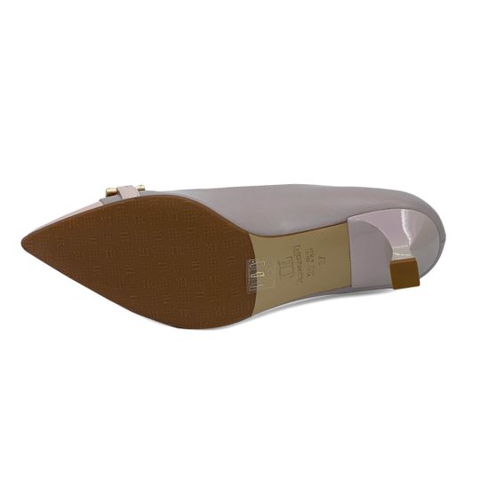 Туфли Ilasio Renzoni бежево-розовые кожаные - фото 4, 