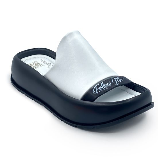 Шлепанцы NULA&amp;NILA белые кожаные - фото 2, NO1860 NIL BIANCO