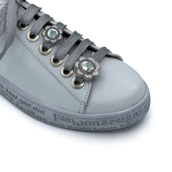 Кеды TUFFONI белые кожаные - фото 6, 