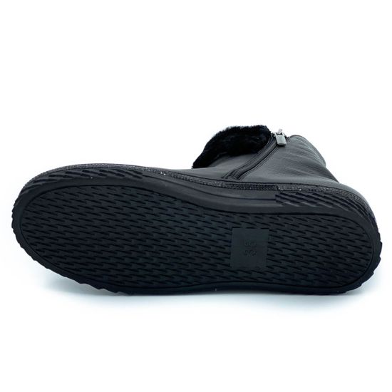 Ботинки Ilasio Renzoni черные кожаные Байка - фото 4, 4639 IR