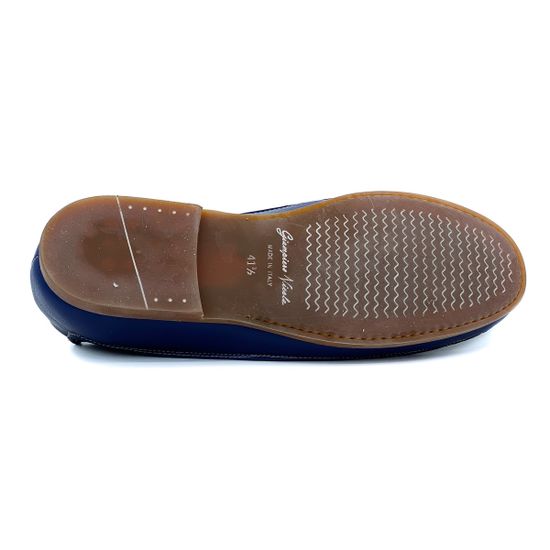 Слипоны Giampieronicola синие - фото 4, 