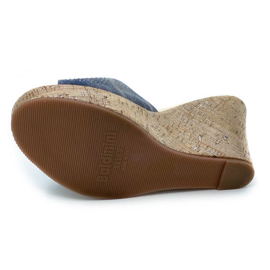 Сабо Baldinini синие джинсовые - фото 4, 