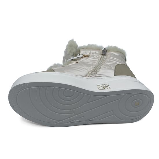 Ботинки Ilasio Renzoni бежевые кожа/текстиль на меху - фото 4, M105 IR BEIGE