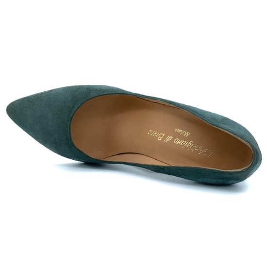 Туфли Ilian Fossa голубые замшевые - фото 4, 