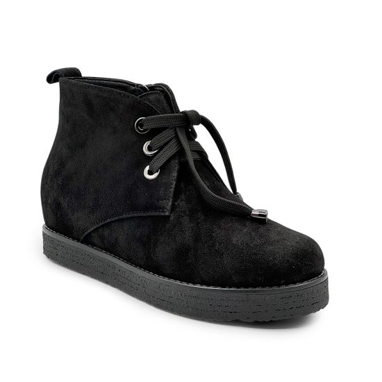 Ботинки CV COVER черные замшевые на меху - фото 2, 20250-3 COV NERO