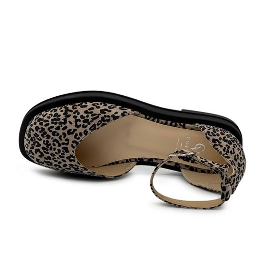 Туфли CV COVER замшевые принт "леопард" - фото 5, 137-09 COV LEO