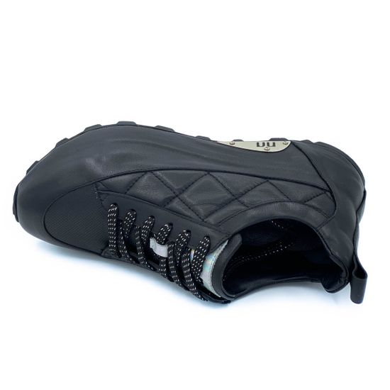 Кроссовки Nila&amp;Nila черные кожаные - фото 5, ZN10882 NIL NERO