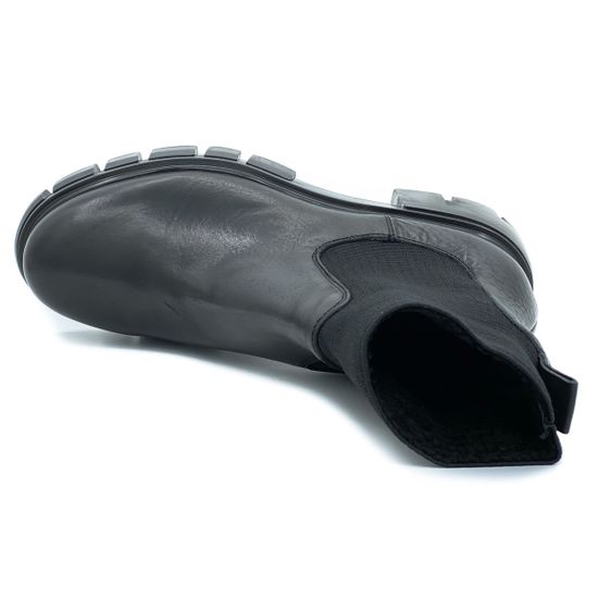 Ботинки Fru.it черные кожаные демисезонные - фото 5, 