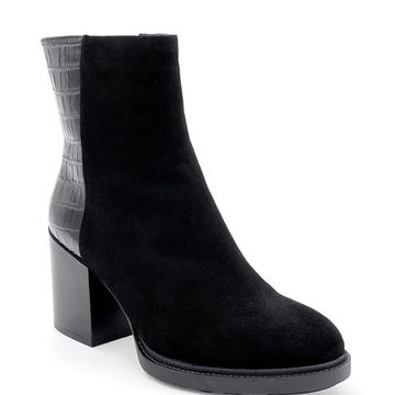 Ботинки Cover черные замша/кожа МЕХ - фото 2, 751917-2 COV