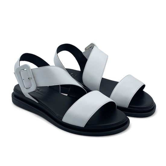 Босоножки CV COVER белые кожаные - фото 7, 1334-3 COV BIANCO