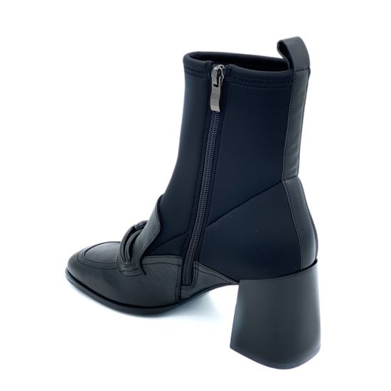 Ботильоны Jeannot черные кожаные демисезонные - фото 3, 