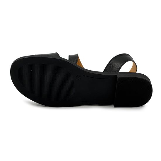 Босоножки CV COVER черные кожаные - фото 4, 1035-9 COV NERO