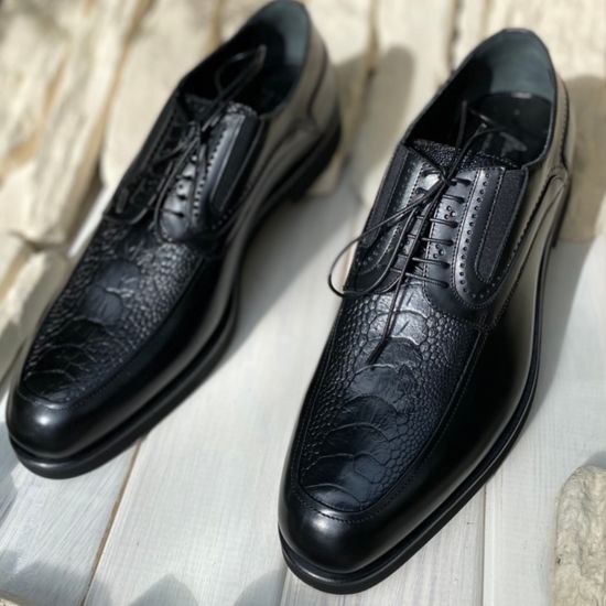 Ботинки Bruno Antolini черные кожаные демисезонные - фото 12, 97806 BA NERO