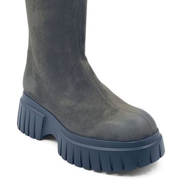 Сапоги Fru.It зеленые замшевые демисезонные - фото 2, 8450 FR BOSCO