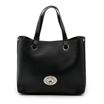 Сумка Renato Angi черная кожаная - фото 1, 3257801 RA NERO