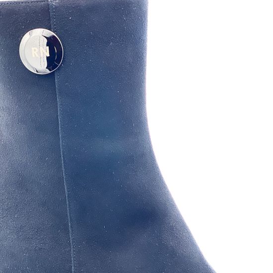 Полусапоги Rosso Nero замша черные - фото 6, 4465 RN