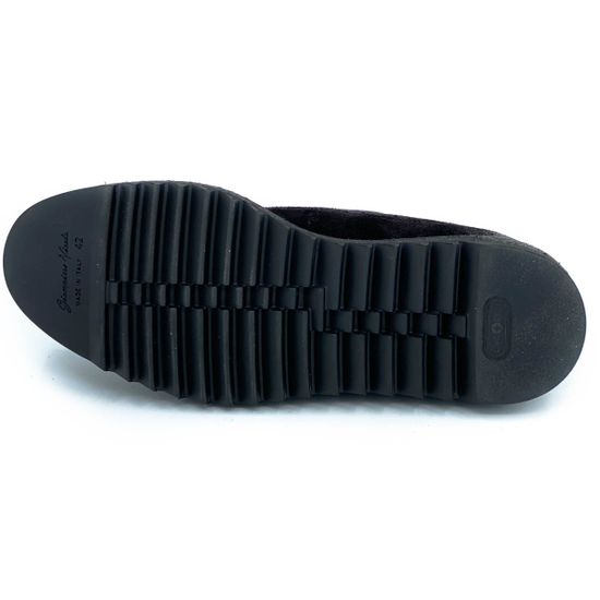 Ботинки Giampieronicola черные замшевые МЕХ - фото 4, 41104 GPN NERO