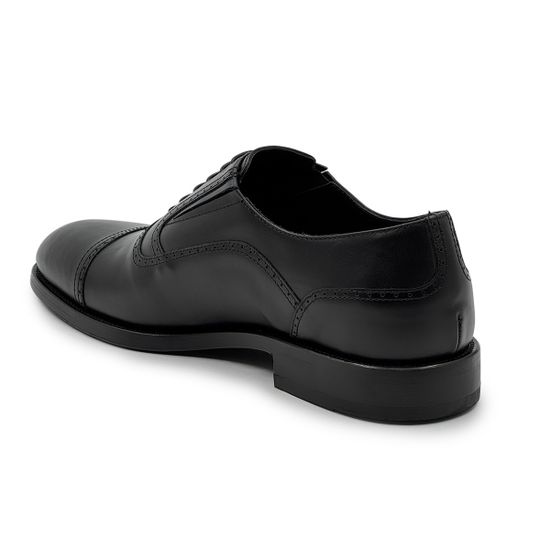 Туфли Barcly черные кожаные - фото 3, 08916 BAR NERO