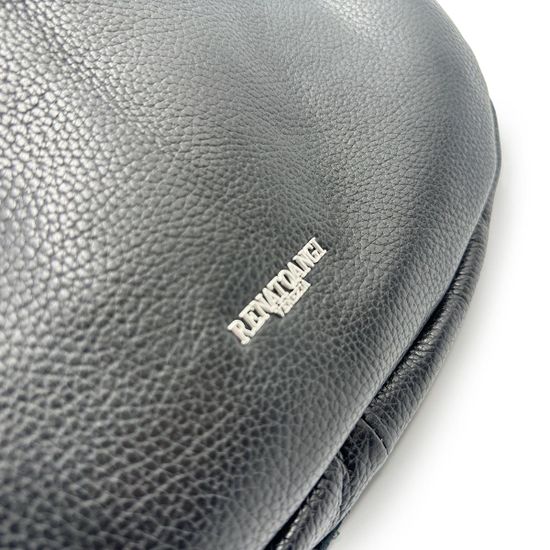 Сумка Renato Angi черная кожаная - фото 4, 3254001 RA NERO