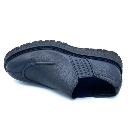 Ботинки Giampieronicola синие кожаные демисезонные - фото 5, 