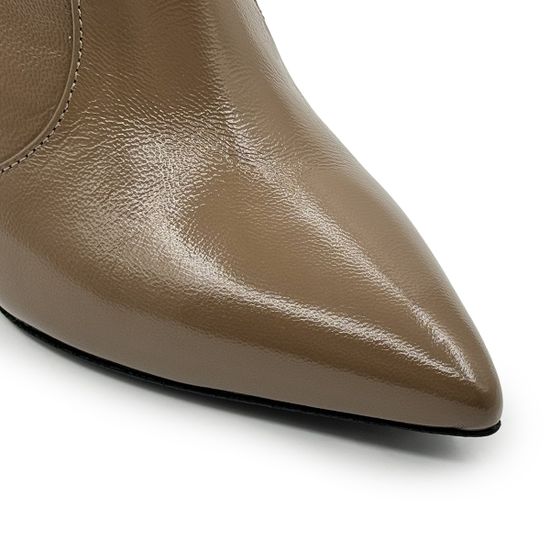 Сапоги Tiffi бежевые кожаные демисезонные - фото 5, N658/R TI BEIGE