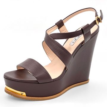 Босоножки Tiffi коричневые кожаные - фото 2, 451/Z90G TI MORO