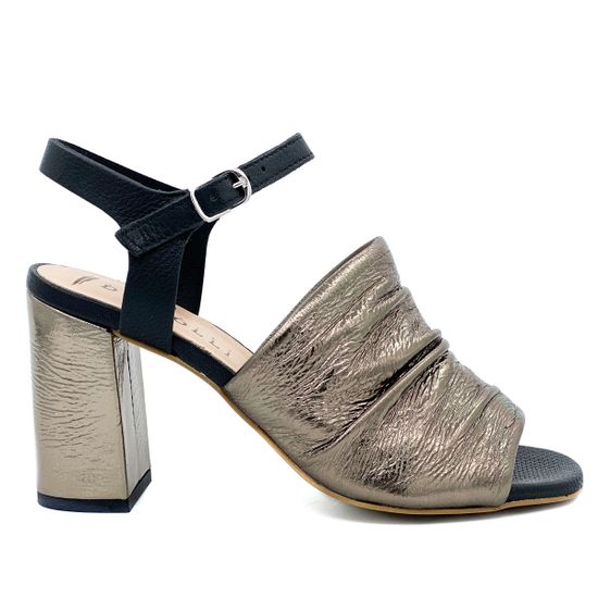 Босоножки Dei Colli черно-золотые - фото 1, 1MORE112 DC ORO