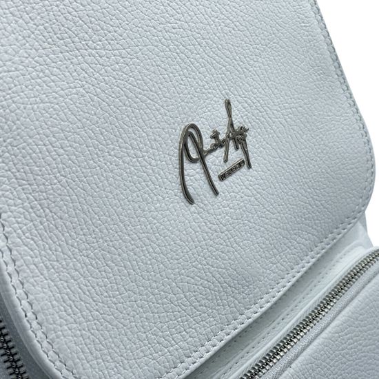 Рюкзак Renato Angi белый кожаный - фото 4, 2652001 RA BIANCO