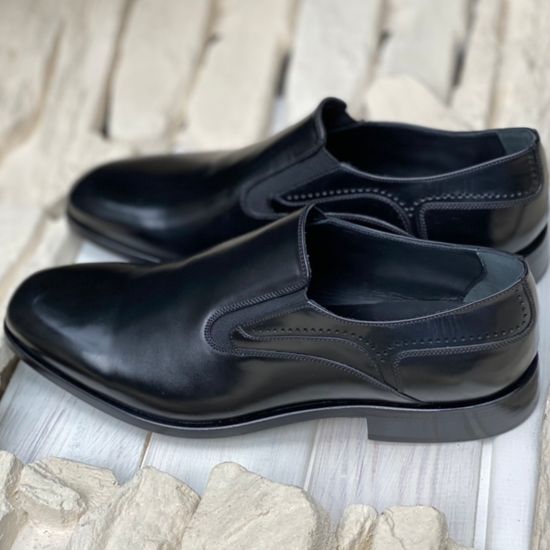 Туфли Bruno Antolini черные кожаные - фото 10, 97800 BA NERO