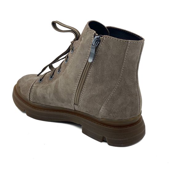 Ботинки CVCover бежевые замшевые на меху - фото 3, 78228-3 COV