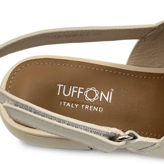 Сандалии Tuffoni белые кожаные - фото 7, 3525061LL TUF BIANCO
