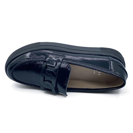 Лоферы Cover черные наплак - фото 5, 