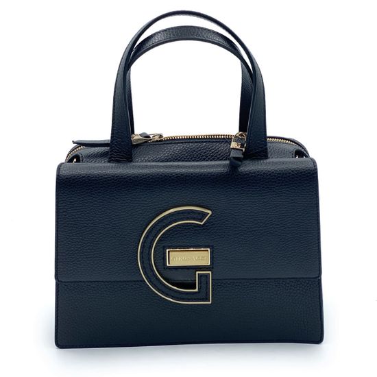 Сумка Gironacci черная кожаная, 