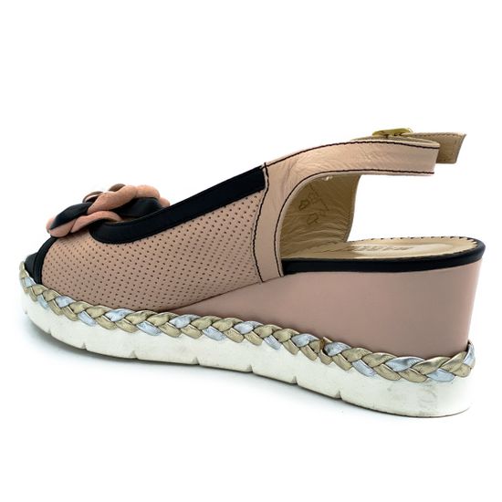 Босоножки Marzetti черно-розовые - фото 3, 76871D01 MZ