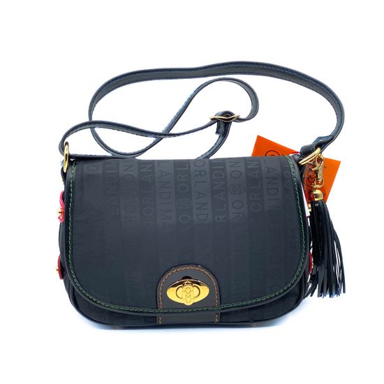 Сумка Marino Orlandi черная текстиль - фото 1, 