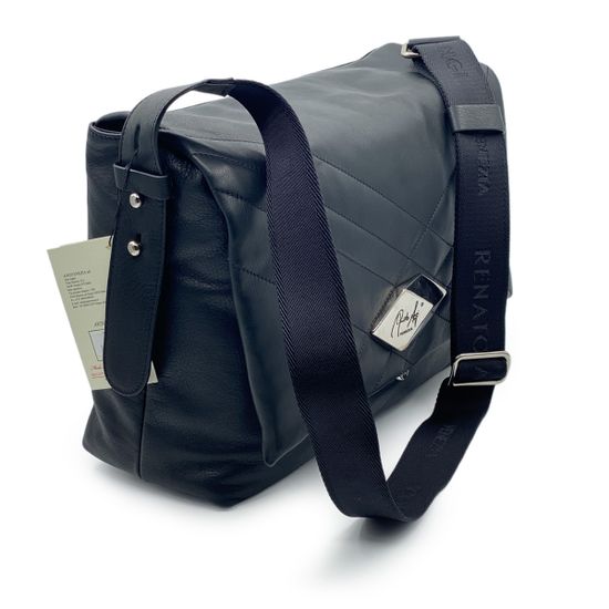 Сумка Renato Angi черная кожаная - фото 2, 3105081 RA NERO