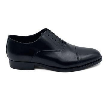 Туфли Оксфорды Mario Bruni кожаные черные - фото 1, 63596 MB