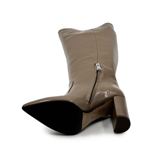 Сапоги Tiffi бежевые кожаные демисезонные - фото 4, N658/R TI BEIGE