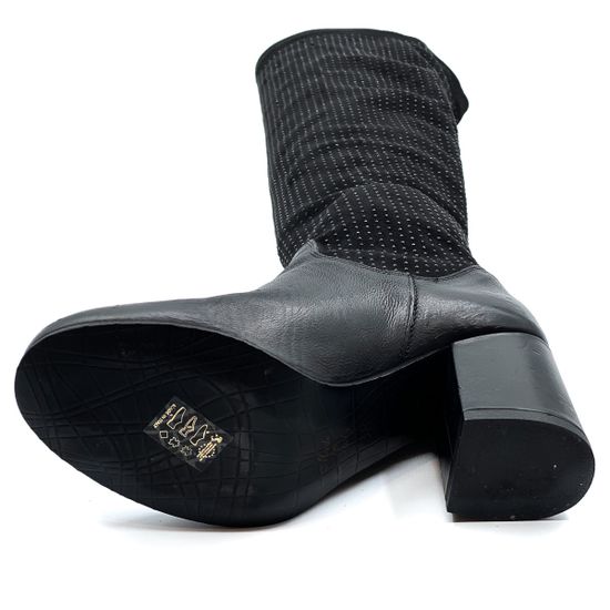 Сапоги Mimmu замшевые/кожаные демисезонные - фото 6, SOFT-X6SN MIM