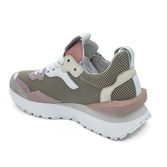 Кроссовки MIMMU серые замша-текстиль N5 - фото 3, F937K5 MIM N5